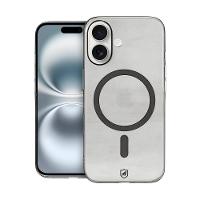 Capa case capinha para iPhone 16 - Crystal Slim Magsafe - NÃO AMARELA - Titanium - Gshield - 1