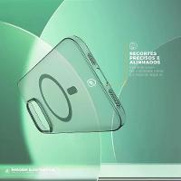 Capa case capinha para iPhone 16 - Crystal Slim Magsafe - NÃO AMARELA - Titanium - Gshield