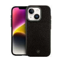 Capa case capinha para iPhone 14 - Magsafe TechCouro - Preta - Gshield - 1