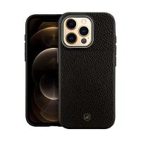 Capa case capinha para iPhone 12 Pro - Magsafe TechCouro - Preta - Gshield - 1