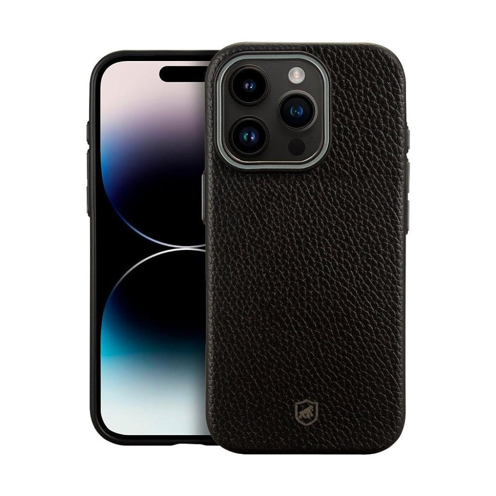 Capa case capinha para iPhone 14 Pro Max - Magsafe TechCouro - Preta - Gshield - 1