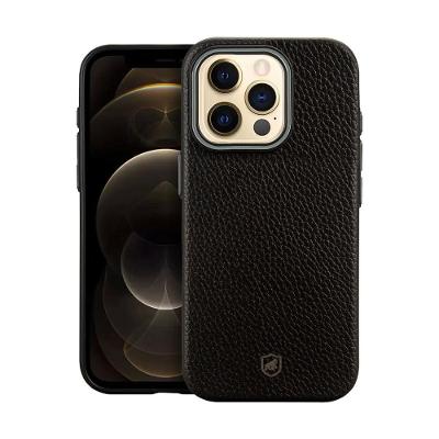 Capa case capinha para iPhone 12 Pro Max - Magsafe TechCouro - Preta - Gshield