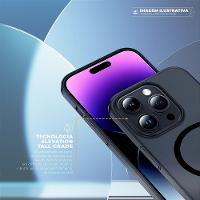 Capa case capinha para iPhone 16E - Crystal Slim Magsafe - NÃO AMARELA - Dark - Gshield - 7