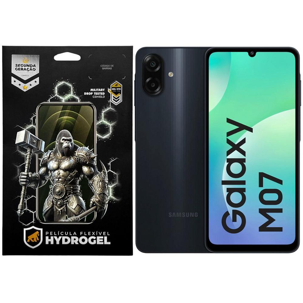 Kit Película Frontal + Traseira para Samsung Galaxy M07 4G - Proteção Completa - Gshield - 1