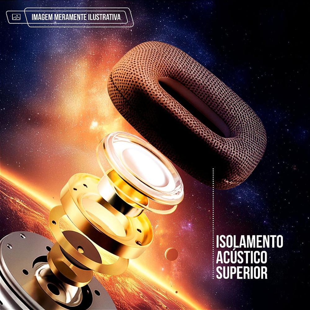 Headphone Bluetooth Orbit Max - Prata - SPACE - 3