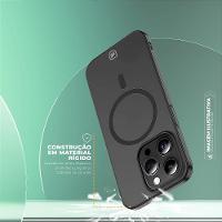 Capa case capinha para iPhone 15 Pro Max - Crystal Slim Magsafe Titanium - 7