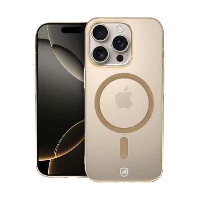 Capa case capinha para iPhoe 16 Pro Max - Crystal Slim Magsafe - NÃO AMARELA - Desert - Gshield