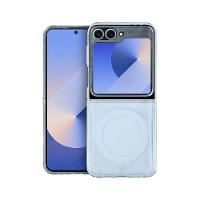 Capa case capinha MagSafe para Samsung Galaxy Z Flip 7 FE - Transparente - Gshield - 1