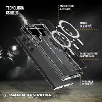 Capa case capinha MagSafe para Samsung Galaxy Z Flip 7 FE - Transparente - Gshield - 3