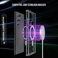 Capa case capinha MagSafe para Samsung Galaxy Z Flip 7 FE - Transparente - Gshield - 6