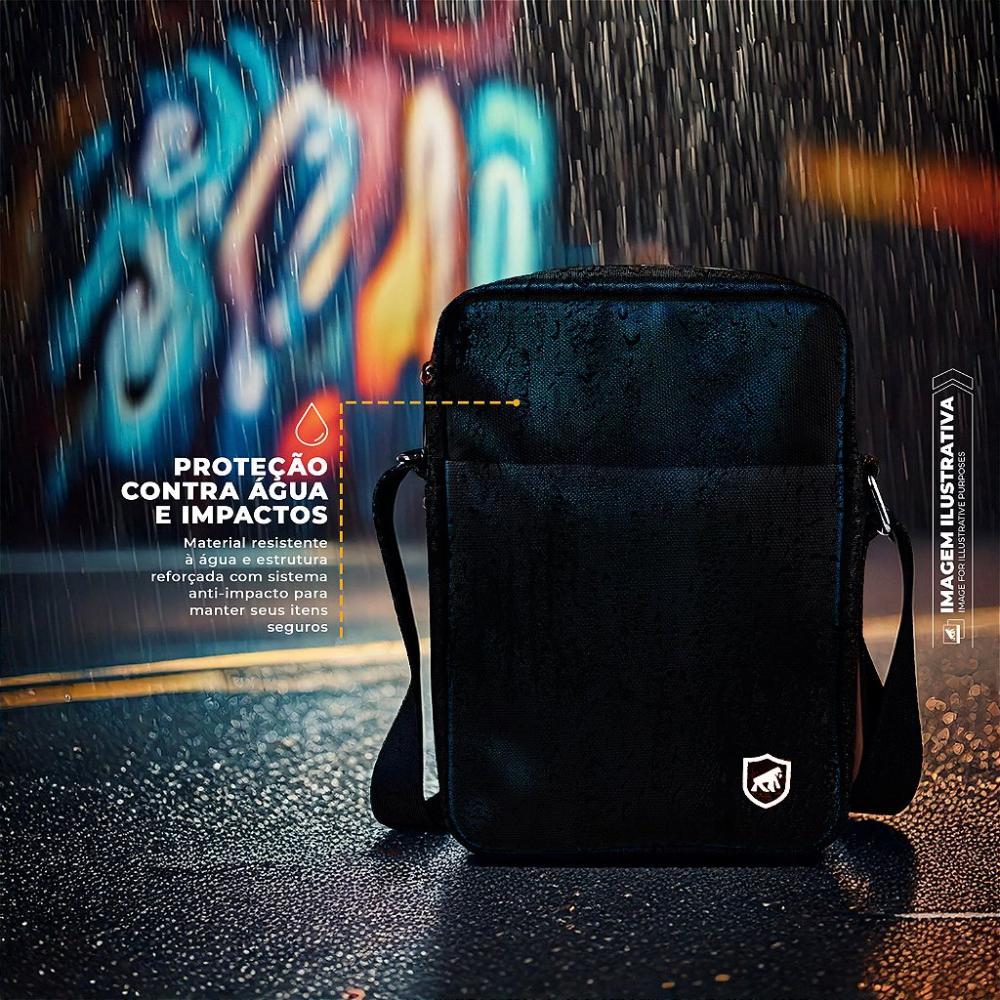 Shoulder Bag Transversal | Bolsa Compacta Unissex Antifurto - Symetric - Gshield - 2