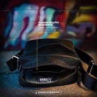 Shoulder Bag Transversal | Bolsa Compacta Unissex Antifurto - Symetric - Gshield - 3