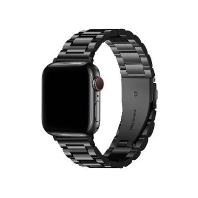 Pulseira para Apple Watch 42 / 44 / 45 / 46 / 49 MM - Metal Armor - Preta - Gshield