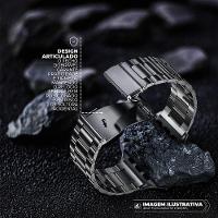 Pulseira para Apple Watch 38 / 40 / 41 MM - Metal Armor - Prata - Gshield - 5