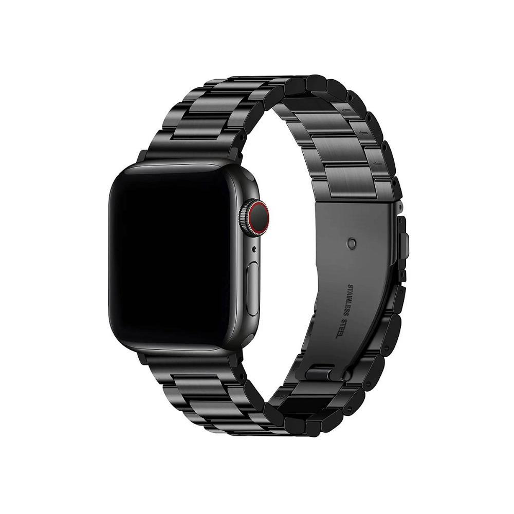Pulseira para Apple Watch 38 / 40 / 41 MM - Metal Armor - Preta - Gshield - 1