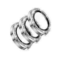 Protetor de Lente para iPhone 15 Pro Max - One Armor - Frame para câmera - Glitter - Gshield - 1