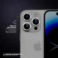 Protetor de Lente para iPhone 15 Plus - One Armor - Frame para câmera - Glitter - Gshield - 5