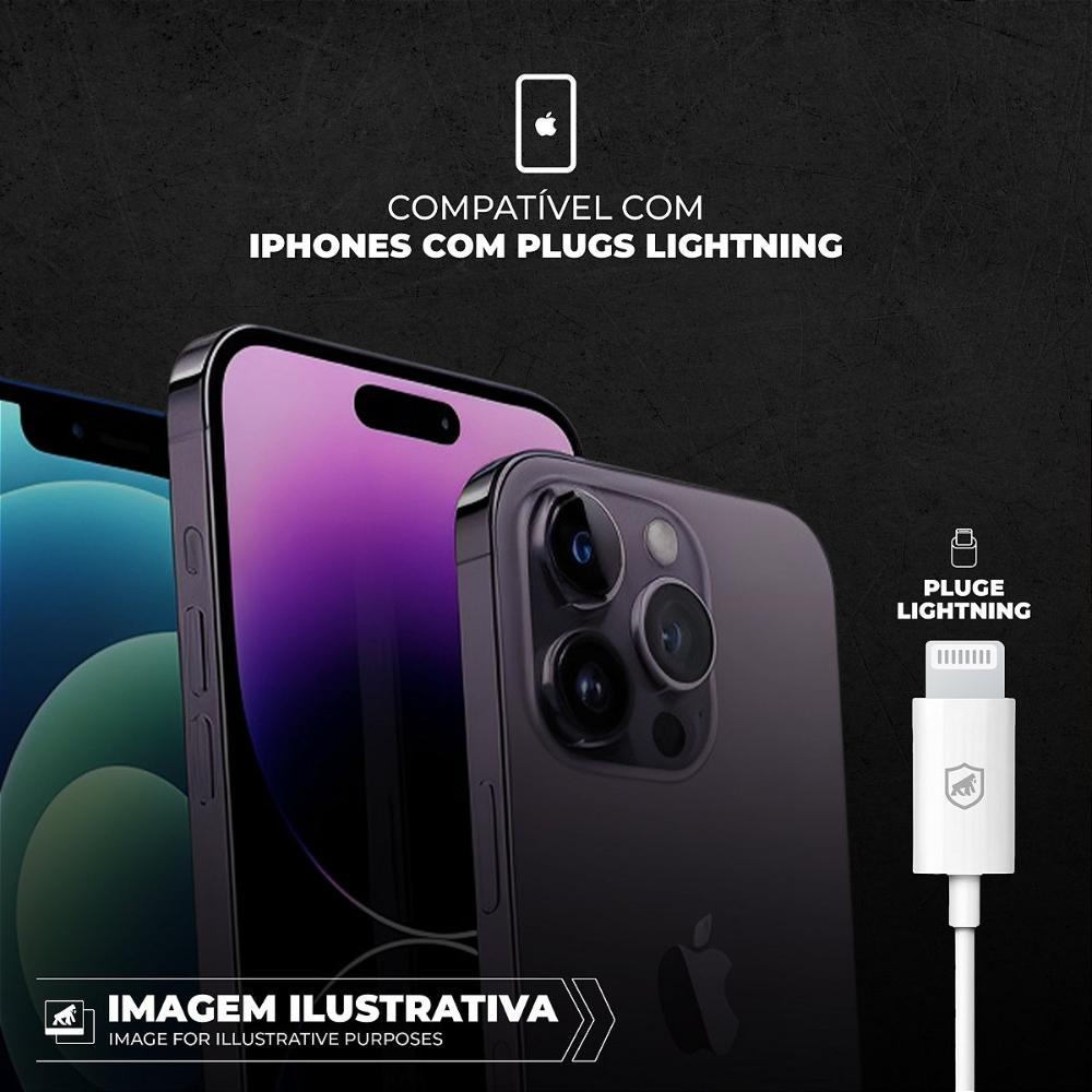 Earbuds - Fone de ouvido Fone de ouvido Dual Air Lightining MFI - Gshield - 5