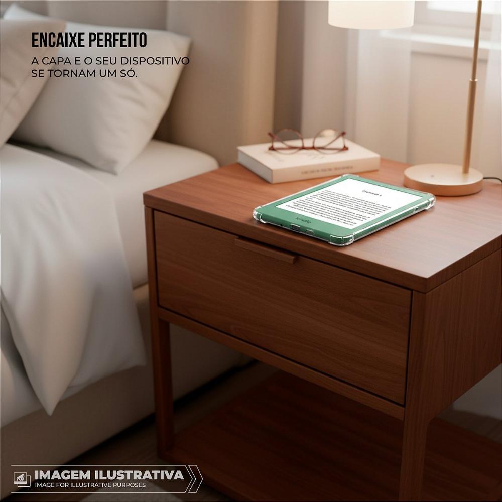 Capa case capinha para Kindle Paperwhite 2024 - Transparente - Gshield - 4