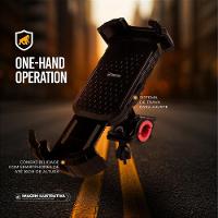 Suporte para Moto, Bicicleta, Bike - Travamento Seguro, Rotação 360°, Amortecimento de Impacto e Fixação para Guidão - Tank Car - Gshield - 2