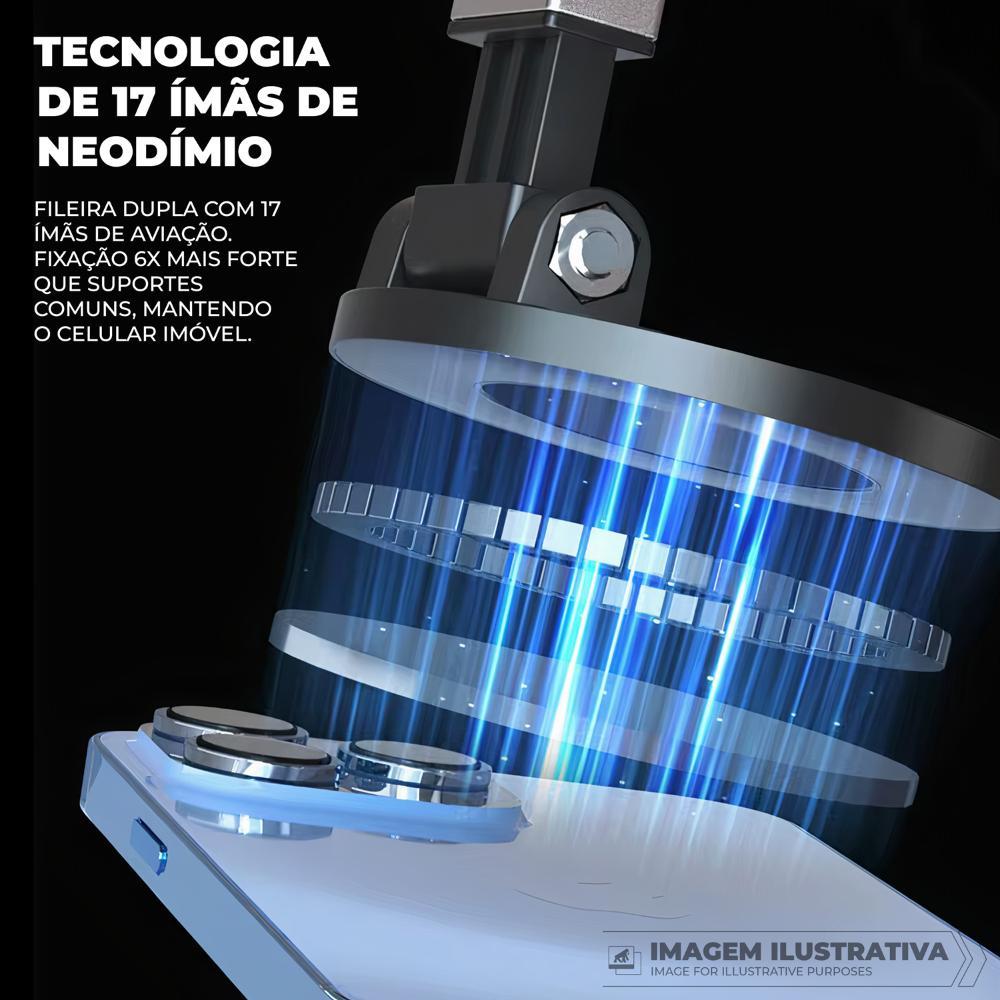 Suporte Veicular MagSafe com Sucção a Vácuo - Suction MagSafe Armor - Gshield - 2