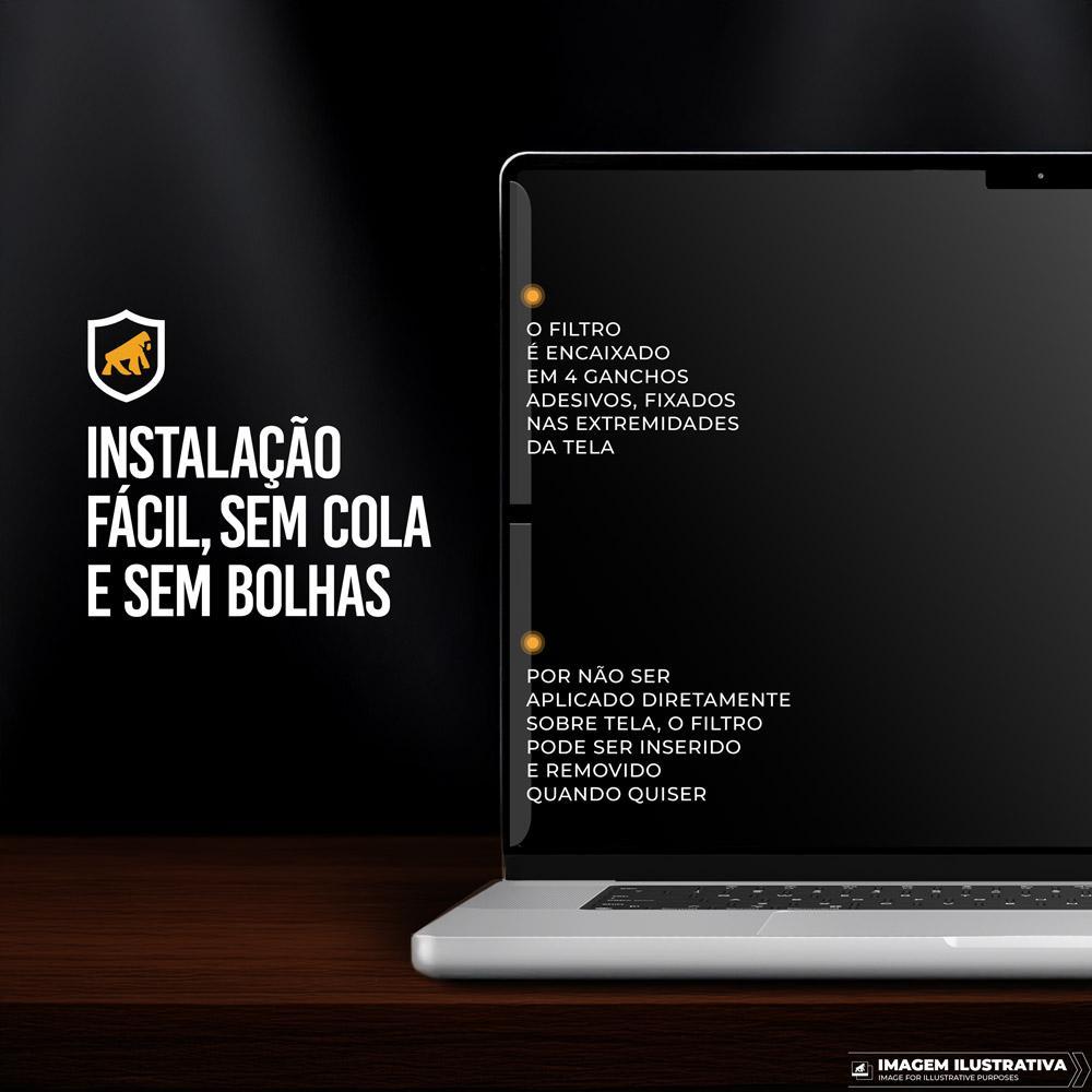 Filtro de Privacidade Removível para Notebook 13.3" - Gshield - 3