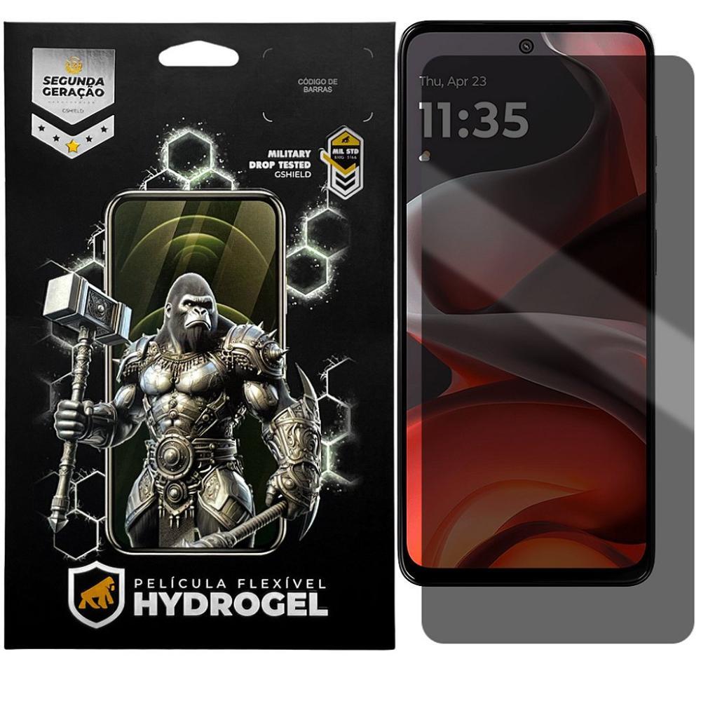 Película para Motorola Moto G15 - Privacidade Hydrogel - Gshield - 1
