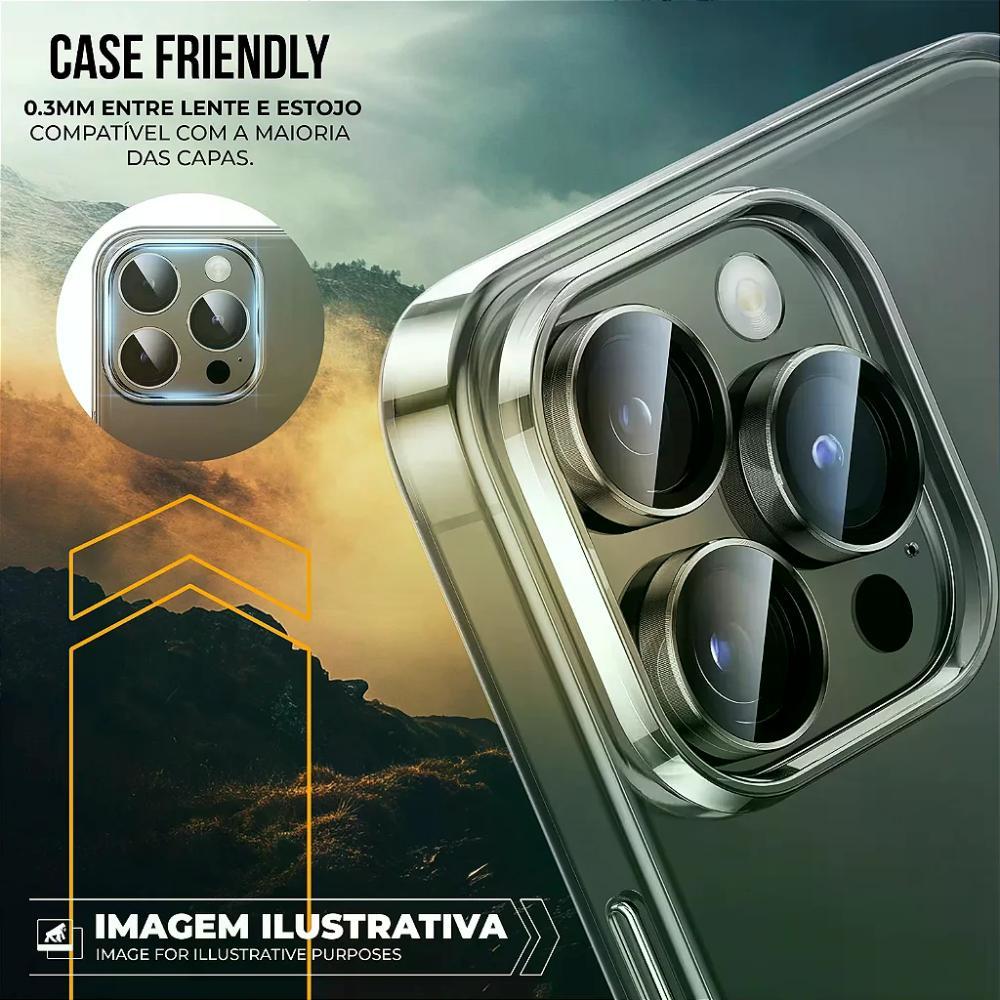 Kit Full Protection para iPhone 17 - Película de Vidro + Protetor de Lente 9H - Gshield - 8