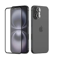 Kit Full Protection para iPhone 16 Plus - Película de Vidro + Protetor de Lente 9H - Gshield - 1