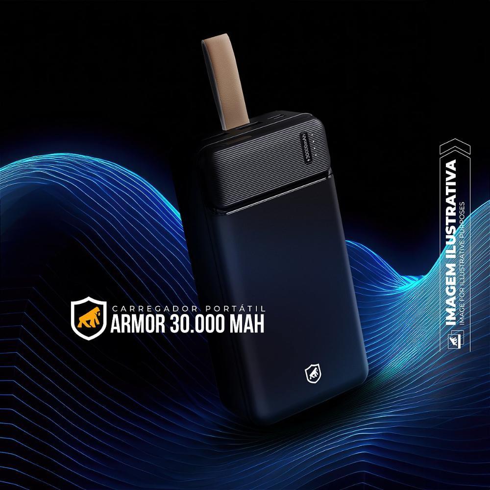 Carregador Portátil Armor 30.000 mAh - 6