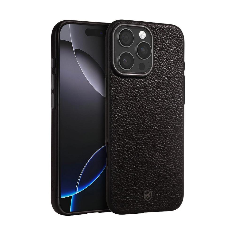 Capa case capinha para iPhone 16 Pro Max - Magsafe TechCouro - Preta - Gshield - 1