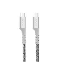 Cabo Fish Kevlar - Branco - Tipo C/ Tipo C - 1m - 1