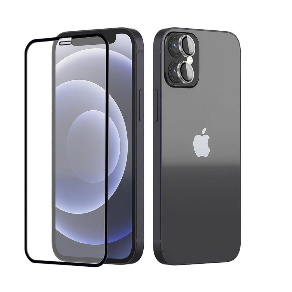 Kit Full Protection para iPhone 12 - Película de Vidro + Protetor de Lente 9H - Gshield - 1
