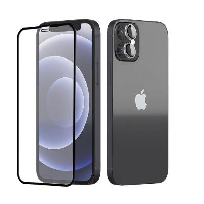Kit Full Protection para iPhone 12 - Película de Vidro + Protetor de Lente 9H - Gshield