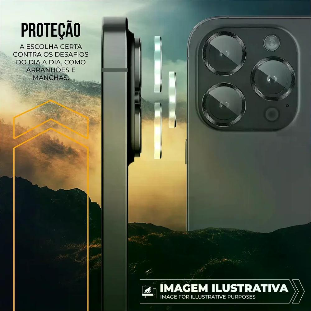 Kit Full Protection para iPhone 14 Pro Max - Película de Vidro + Protetor de Lente 9H - Gshield - 4
