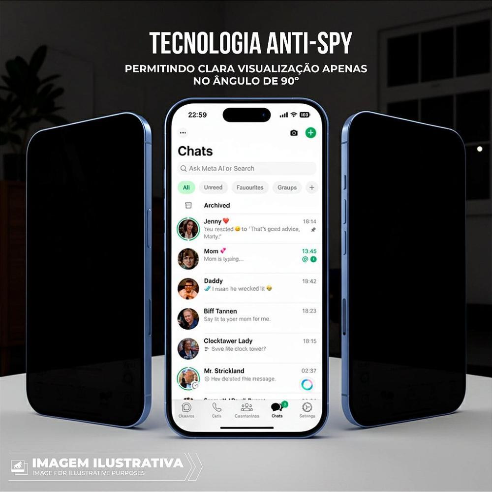 Película para Huawei Mate 80 Pro Max - Privacidade Hydrogel - Gshield - 4