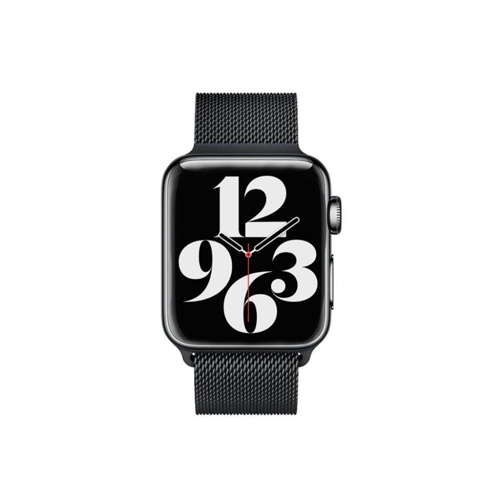 Pulseira de Milanese para Apple Watch 38 / 40 / 41MM Preta - Gshield - 1