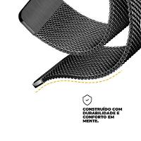 Pulseira de Milanese para Apple Watch 38 / 40 / 41MM Preta - Gshield - 5