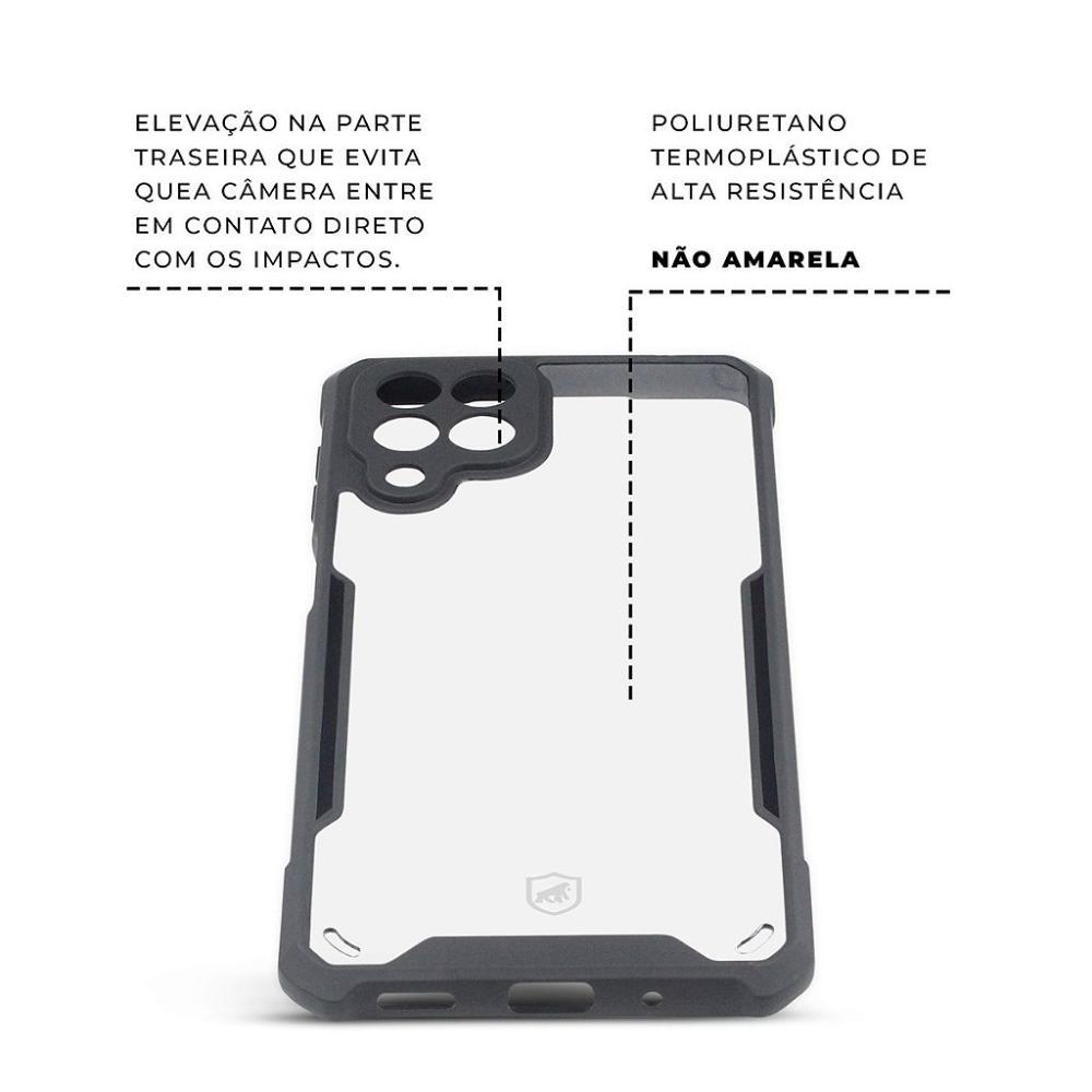 Capa case capinha para Samsung Galaxy M53 - Dual Shock X - Gshield - 4