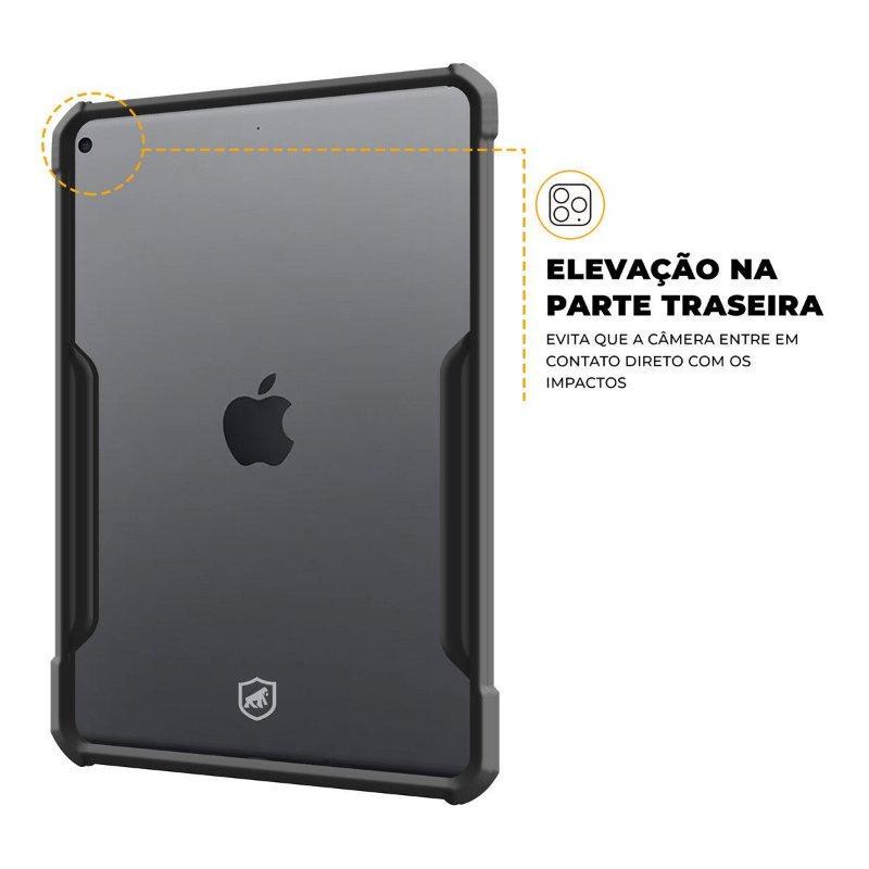 Kit Capa case capinha Dual Shock X e Caneta Dinamic para iPad 10.2 (7 / 8 / 9 Geração) - Gshield - 9