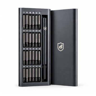 Conjunto Estojo Magnético Chaves de Precisão Armor para Reparos - 24 Peças  - Gshield