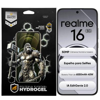 Película para Realme 16 5G - Hydrogel Gamer Fosca - Gshield