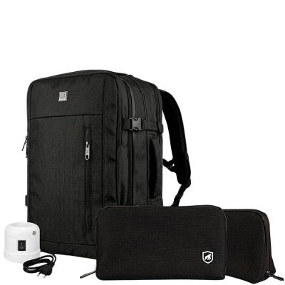 Kit Mochila Mala de Mão e Bomba de Sucção Survivor + Necessaire Organizadora Discovery - Gshield