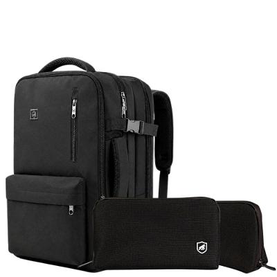 Kit Mochila Bolsa de Viagem 33L Symetric + Necessaire Organizadora Discovery - Gshield
