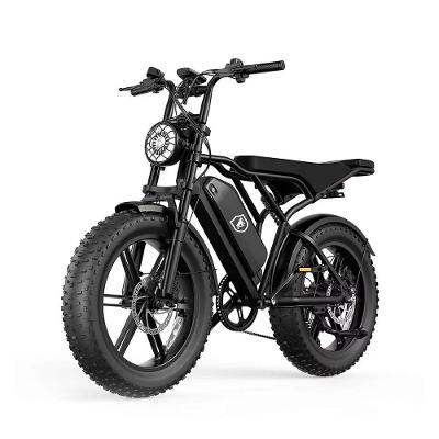 Bicicleta Elétrica 1000W Fat Tire Aro 20, Suspensão Dupla, Freios Hidráulicos, Shimano 7 Marchas e Autonomia de 65 km - Ebike - Gshield