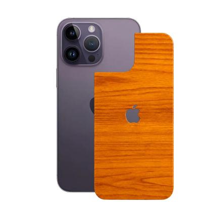 Película para iPhone 14 Pro Max - Traseira Efeito Madeira Clara - Gshield