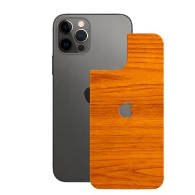 Película para iPhone 12 Pro Max - Traseira Efeito Madeira Clara - Gshield