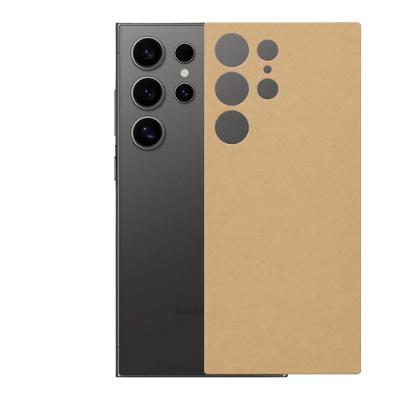 Película para Galaxy S24 Ultra - Traseira Efeito Couro Bege - Gshield