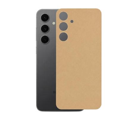Película para Galaxy S24 FE - Traseira Efeito Couro Bege - Gshield
