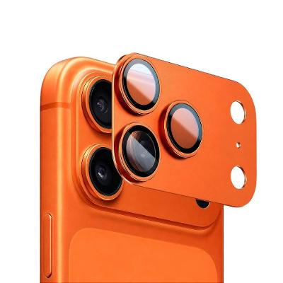 Protetor de Lente para iPhone 17 Pro Max - Survivor - Laranja com molde aplicador - Gshield